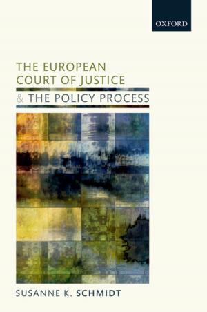 Cover of the book The European Court of Justice and the Policy Process by Christy Constantakopoulou