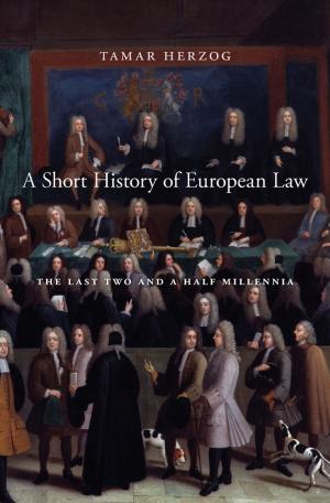 Cover of the book A Short History of European Law by Page duBois