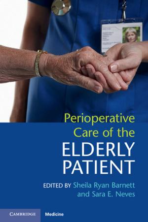 Cover of the book Perioperative Care of the Elderly Patient by Wolfgang Müller