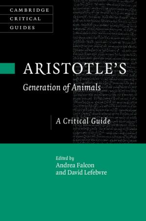 Cover of the book Aristotle's Generation of Animals by 