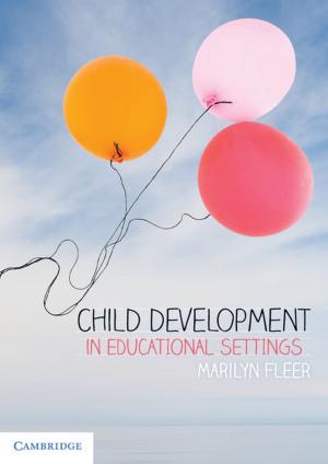 Book cover of Child Development in Educational Settings