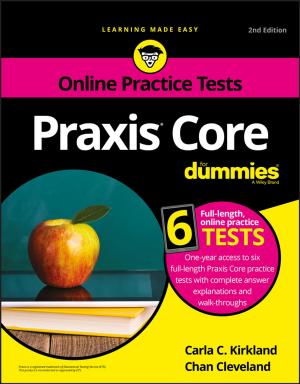 Cover of the book Praxis Core For Dummies with Online Practice Tests by 