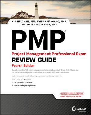 Cover of the book PMP Project Management Professional Exam Review Guide by Julie Adair King