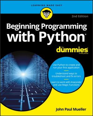 Book cover of Beginning Programming with Python For Dummies