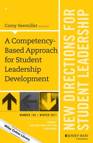 Cover of A Competency-Based Approach for Student Leadership Development