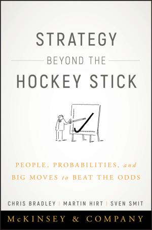 Cover of the book Strategy Beyond the Hockey Stick by Scott McQuiggan, Jamie McQuiggan, Jennifer Sabourin, Lucy Kosturko