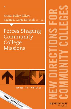 Cover of the book Forces Shaping Community College Missions by Rajat Chowdhury, Iain Wilson, Christopher Rofe, Graham Lloyd-Jones