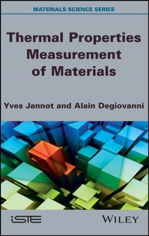 Cover of the book Thermal Properties Measurement of Materials by John Carucci