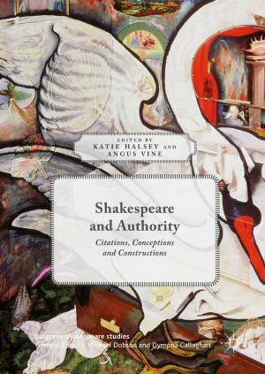 Cover of the book Shakespeare and Authority by C. Kenyon, R. Stamm