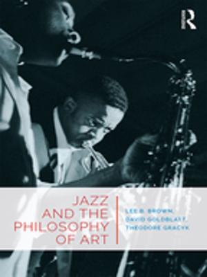 Cover of the book Jazz and the Philosophy of Art by Christina Julios