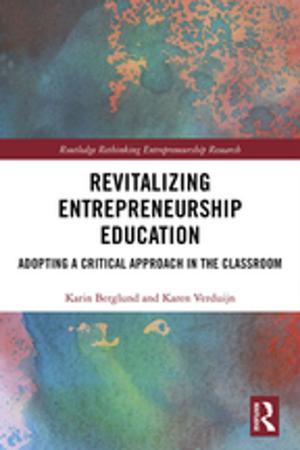 Cover of the book Revitalizing Entrepreneurship Education by Cassirer, H W