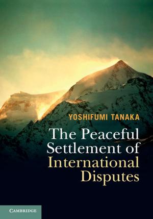 Cover of the book The Peaceful Settlement of International Disputes by Immanuel Kant