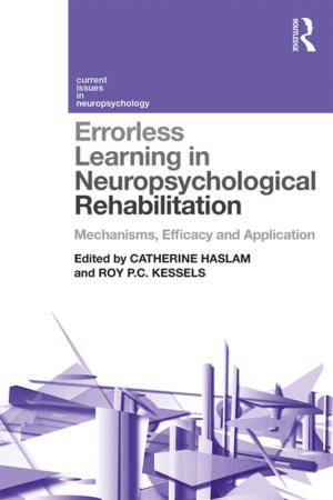 Cover of the book Errorless Learning in Neuropsychological Rehabilitation by H. Smyth