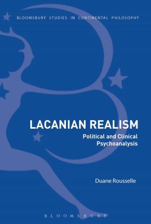 Cover of the book Lacanian Realism by Sreemoyee Piu Kundu