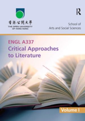 Book cover of ENGL A337 Critical Approaches to Literature