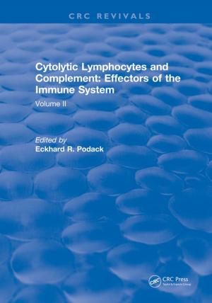 Cover of the book Cytolytic Lymphocytes and Complement Effectors of the Immune System by Robert E. Masterson