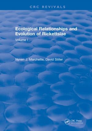 Cover of the book Ecological Relationships and Evolution of Rickettsiae by Paul Lambert
