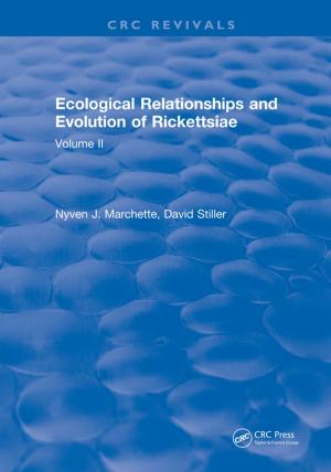 Book cover of Ecological Relationships and Evolution of Rickettsiae