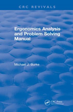 Cover of the book Ergonomics Analysis and Problem Solving Manual by 