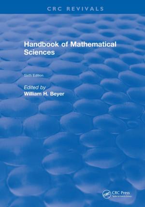 Cover of the book Handbook of Mathematical Science by D.R. Cox