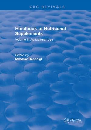 Cover of the book Handbook of Nutritional Supplements by F Lasnier