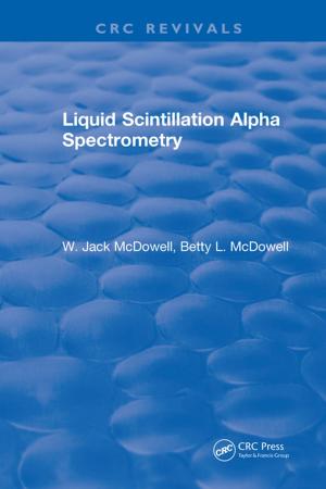 Cover of the book Liquid Scintillation Alpha Spectrometry by Dimitris N. Chorafas