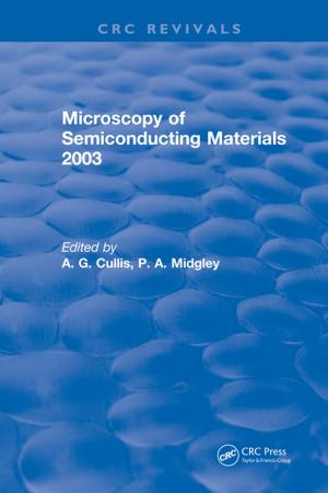 Cover of the book Microscopy of Semiconducting Materials 2003 by Anton J Kuzel, John D Engel