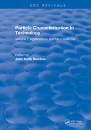 Cover of the book Particle Characterization in Technology by Jiguo Yu, Cheng Xiuzhen, Jiang Honglu, Dongxiao Yu