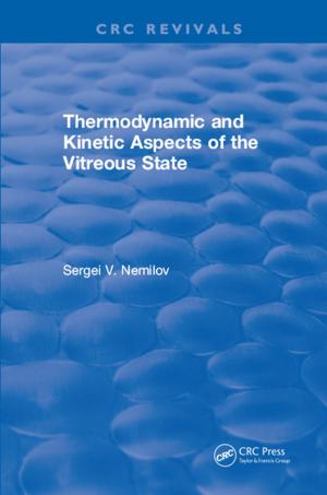 Cover of the book Thermodynamic and Kinetic Aspects of the Vitreous State by Vijay B. Pawade, Sanjay J. Dhoble