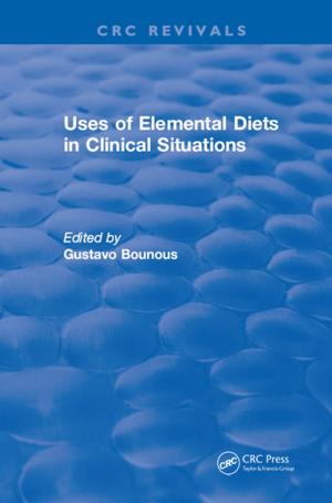 Cover of the book Uses of Elemental Diets in Clinical Situations by Keith J. Moss