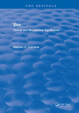 Cover of the book Zinc Clinical and Biochemical Significance by John Armatys, Phil Askham, Mike Green