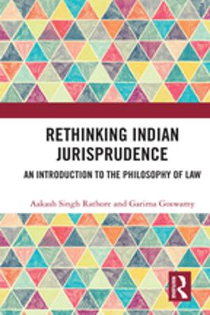 Cover of Rethinking Indian Jurisprudence