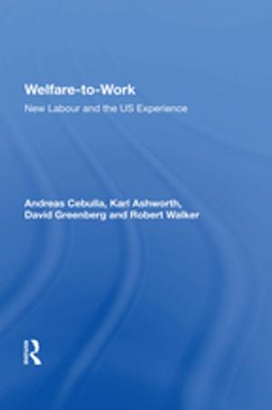Cover of the book Welfare-to-Work by Gabriele D'Ottavio, Thomas Saalfeld