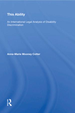 Cover of the book This Ability by Emilian Kavalski, Magdalena Zolkos