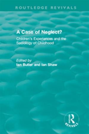 Cover of the book A Case of Neglect? (1996) by Chris Turner