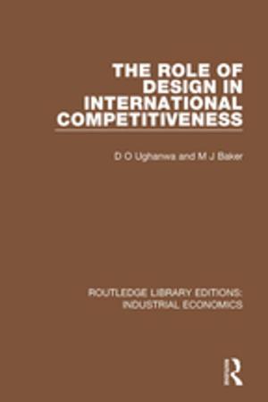 Cover of the book The Role of Design in International Competitiveness by P. Bigandet