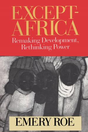 Cover of the book Except-Africa by Rachel Wetzsteon