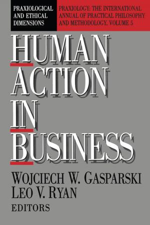 Cover of the book Human Action in Business by Ting-Hong Wong