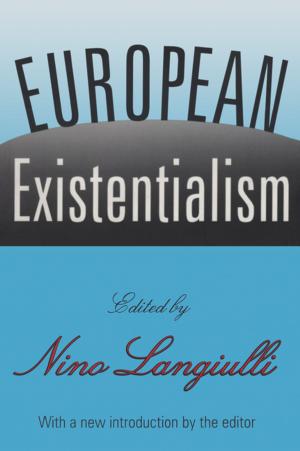 Cover of the book European Existentialism by José Ramón San Cristóbal Mateo