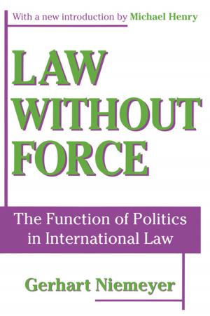 Cover of the book Law without Force by Lloyd Ridgeon