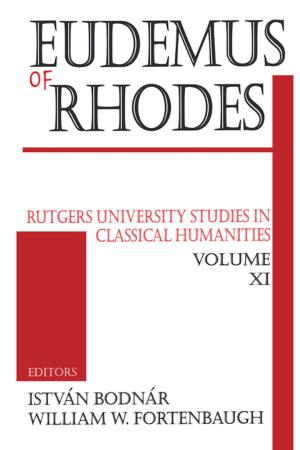 Cover of the book Eudemus of Rhodes by Tom Campbell