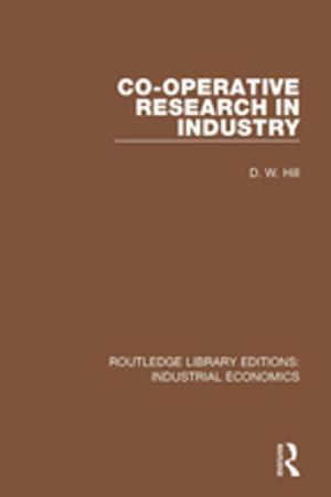 Cover of the book Co-operative Research in Industry by Joan Gormley, Elizabeth Hagan