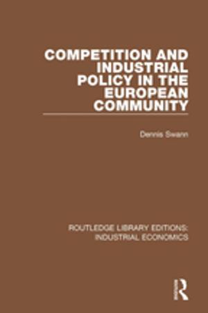 Cover of the book Competition and Industrial Policy in the European Community by Bente Halkier