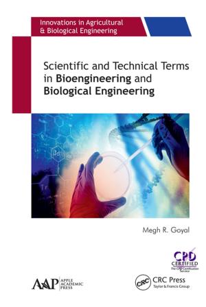 Cover of Scientific and Technical Terms in Bioengineering and Biological Engineering