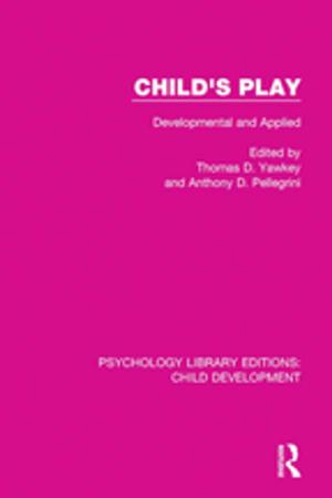 Cover of the book Child's Play by Carl J. Jensen, III, David H. McElreath, Melissa Graves