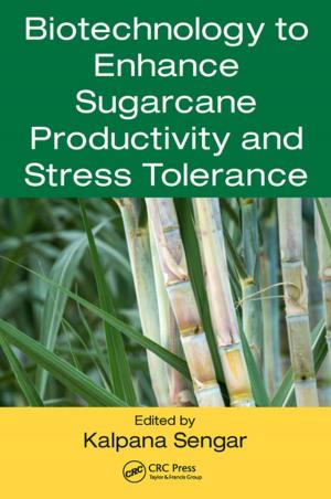 Cover of the book Biotechnology to Enhance Sugarcane Productivity and Stress Tolerance by John X. Wang