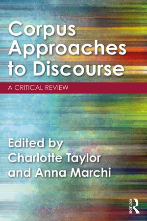 Cover of the book Corpus Approaches to Discourse by Nina Nørgaard
