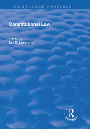 Cover of the book Constitutional Law by William E. (Bill) Roark, William R. (Ryan) Roark
