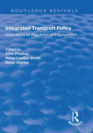 Cover of the book Integrated Transport Policy by Christoph Teschers