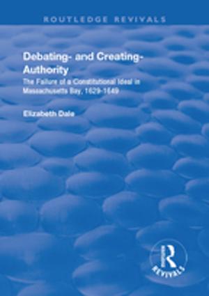 Book cover of Debating – and Creating – Authority